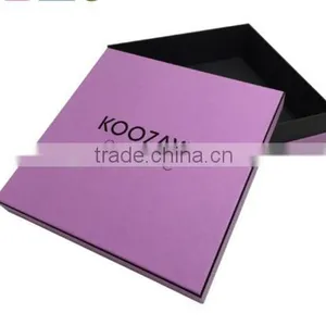 Customized for USA Foam Insert Matt Rigid Black Paper Box for A4 Document thumbnail-1