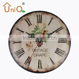M1203 Hot Sale Custom Design Metal Wall Clock thumbnail-1