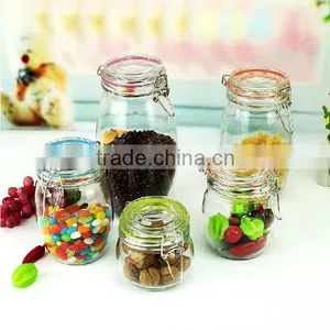 Airtight Glass Vacuum Food Containers With Sealed Rubber Lids thumbnail-2