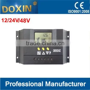 PWM Serie Remote Solar Charger Controller With LCD Screen thumbnail-1
