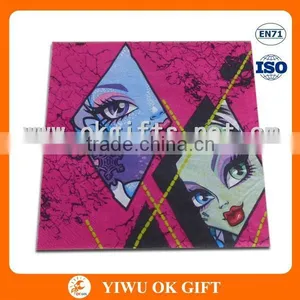 Cartoon Purple Party Decoration, Paper Serviette thumbnail-2