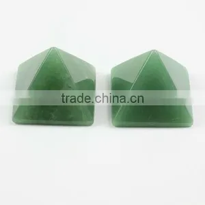 SL72526 Green Aventurine Stone Energy Pyramid thumbnail-1