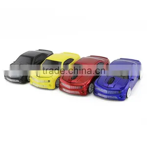 OEM Logo Printing Promotional Gift Wireless Bumblebee Car Mouse thumbnail-6