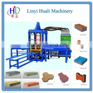 QTF3-20 Automatic Brick Machine Making Paving Stone Mold Interlocking Brick Making Machine thumbnail-1