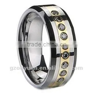 Fashion Wedding Bands Finger Ring,tungsten Ring thumbnail-1