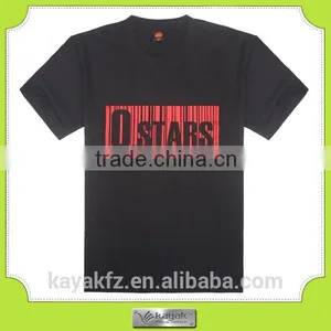 Custom Men Silk Screen Printing Cotton O-neck T-shirts thumbnail-1