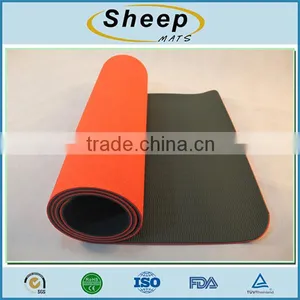 Eco-friendly Anti Slip Fitness Mat Yoga Mat for Floor Sports thumbnail-1