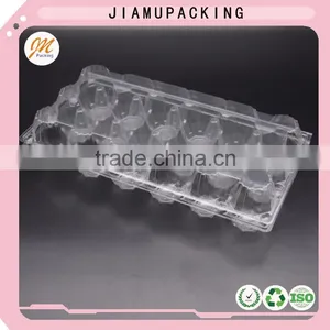 Wholesale 18 Hole PET Plastic Transparent Egg Tray thumbnail-3
