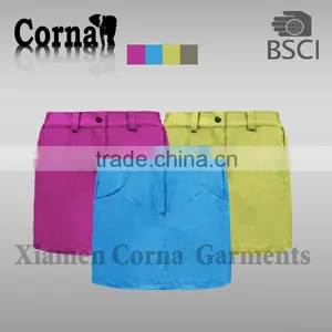 Latest Design Ladies Polyester Skirt/shorts 2016 thumbnail-3