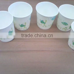 Disposable Coffee Paper Cups With Cartoon Design thumbnail-1