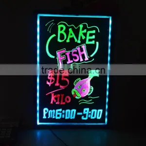 2015 Restaurant Hotel Equipment RGB LED Writing Display thumbnail-4