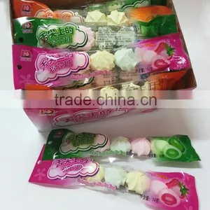 Center Filling Strawberry Jam Flower Shaped Marshmallow With Shape thumbnail-2