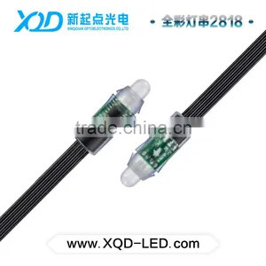 2818 12mm Diffused Digital RGB LED Pixel String Light Individually Addressable Round LED Module IP68 thumbnail-1