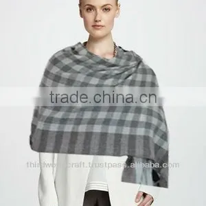 Pashmina Cashmere Stole Size Scarf thumbnail-1