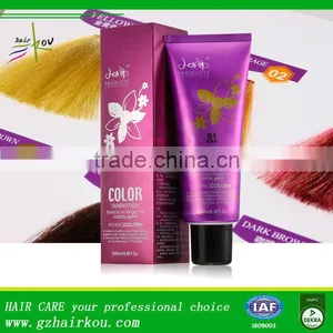 Natural Coloured Hair Dye Colorful Semi Permanent Hair Color Cream thumbnail-1