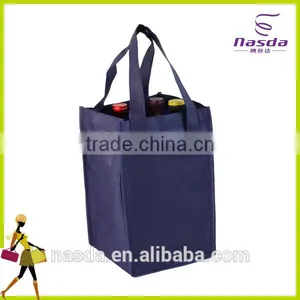 Cheap Non-woven Wine Tote Bag Wholesale,purple Color Ice Bag for Wine,wine Bag With Spout Tap thumbnail-1
