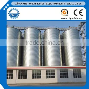 Top Quality 100T-8000T Grain Steel Silo for Corn Wheat Soya Paddy Storage thumbnail-1