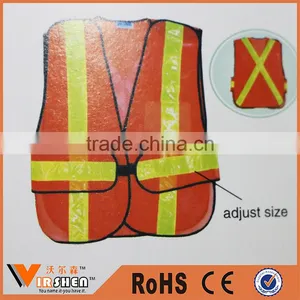 hi Vis Railroad Polyester Safety Vest thumbnail-5
