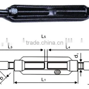 Stainless Steel Turnbuckles Din1480 Eye/eye(Marine Hardware) thumbnail-1