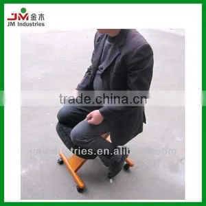 Adjustable Wooden Ergonomics Kneeling Chair&Stool thumbnail-4