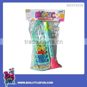 Musical Instrument Set Plastic Flute & Baby Xylophone Toy thumbnail-1