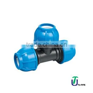 PP Tee Coupling DIN 8076 / ISO 14236 (heavy) thumbnail-1