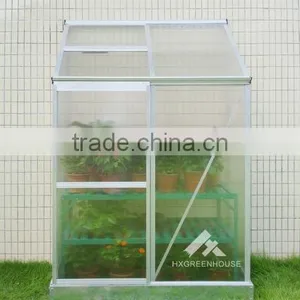 Hot Sale Aluminum Lean-to Greenhouse HX64312 thumbnail-1