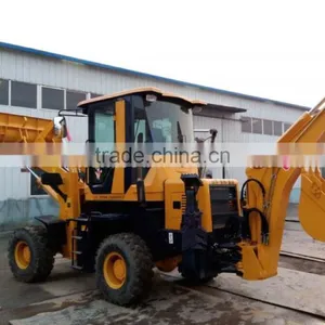 China's Heavy Industry Equipment Honorsun Backhoe Loader With ce thumbnail-1