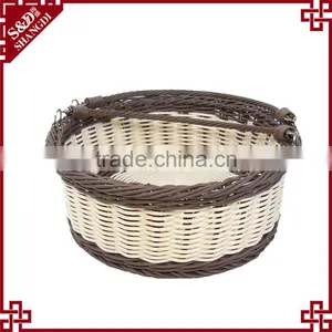Guangxi Factory Widely Use Storage Handwoven Basket Boutique Display Rack thumbnail-4