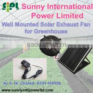 Vent Goods Gable Fan Ventilationt Solar Energy Roof Residential Fan Solar System (Wall DC Fan) thumbnail-3