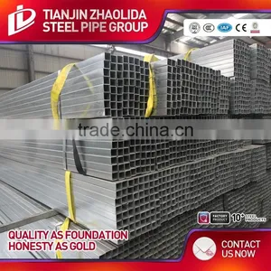 ASTM A795 Hot Drawned Galvanized z & c Purlins Mild Steel Square Pipes With Price List thumbnail-1