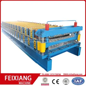 Most Popular Metal Roofing Double Layer Roll Forming Roofing Machine thumbnail-2