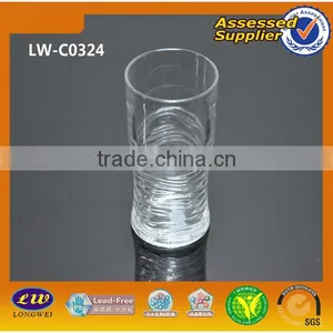 2015 Machine Press Carved Glass Water Cup thumbnail-1