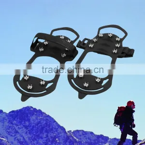 10 Spikes Silicone Anti Skid Ice Gripper Safety Shoes thumbnail-1