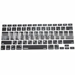 Hot Sales Waterproof Soft Silicone Keyboard Covers Protective Skin for Macbook Air& Pro 13'' thumbnail-5