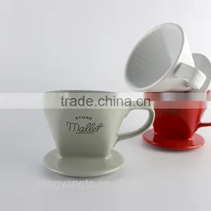 Wholesale Ceramic Coffee Filter,coffee Filter Holder,coffee Filter Cup thumbnail-1