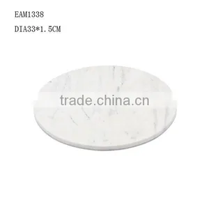 Natural Stone Table Tea Plate Marble Coaster thumbnail-3