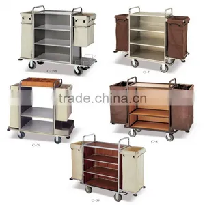 Hotel Cleaning Carts thumbnail-1