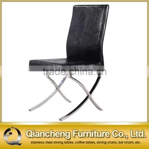Foshan x Shape Stainless Steel Leg Dining Chair thumbnail-1