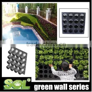 Vertical Garden System Decorative Green Wall Panels Hydroponic System Wall Planters thumbnail-1