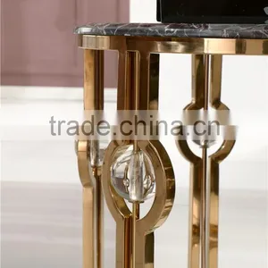 2016 Modern Europe Design Golden Stainless Steel Coffee Table B818G thumbnail-5
