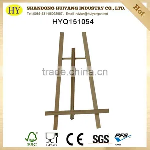 Custom Cheap Natural Wooden Easel Painting Stand for Kids Artists Students thumbnail-1