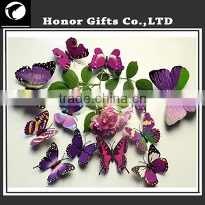 Promotional 3D Butterfly Home Decorative Mirror Sticker thumbnail-6