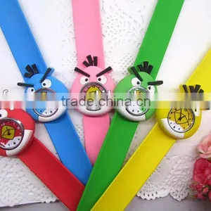 2013 Hot Sale Silicone Children Slap Watch thumbnail-1