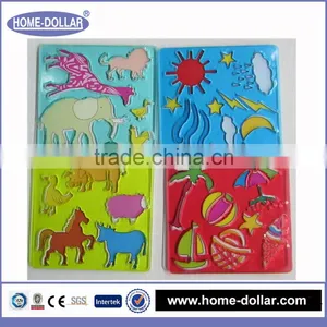 Preschool Play Equipment Non-toxic Baby Play Animals Children School Toys Flexible Puzzle Game Plastic Ruler Manufacturer thumbnail-3
