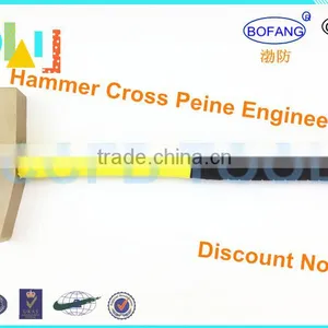 Non-sparking Aluminum Bronze Hammer Cross Pein Engineers With Fiber Handle,Explosion-proof Cross Pein Hammer,Nonsparking Hammers thumbnail-1