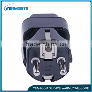 Universal AU UK EU AC to EU Travel Power Plug Charger Adapter Converter(WD-9) thumbnail-1