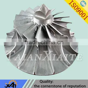High Abrasion Resistance Pump Impeller,heat Treating,forging Parts,pump Parts,resin Sand,OEM Service. thumbnail-1