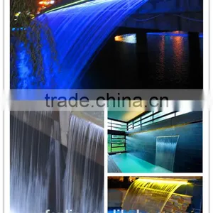 Modern Design Outdoor Pool Shower Waterfall Fountains thumbnail-1