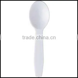 Mini Plastic Taster Spoons White Ice Cream Dessert Spoons Factory Price,custom Plastic Spoons Manfuacturer thumbnail-1